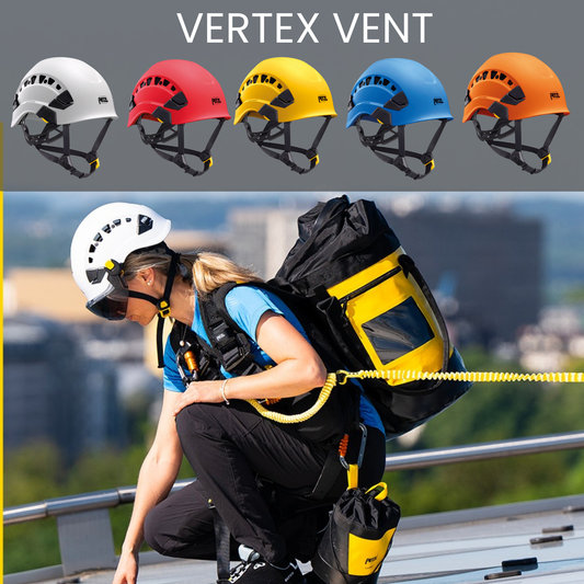 Casco Petzl VERTEX VENT para trabajos en altura y rescate