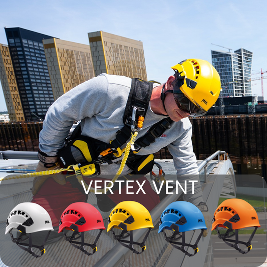 Casco Petzl VERTEX VENT para trabajos en altura y rescate